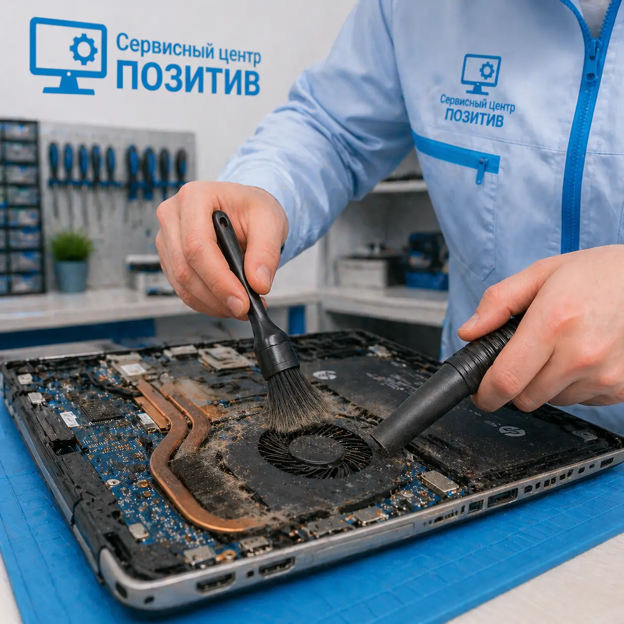 чистка ноутбука HP в Северодвинске