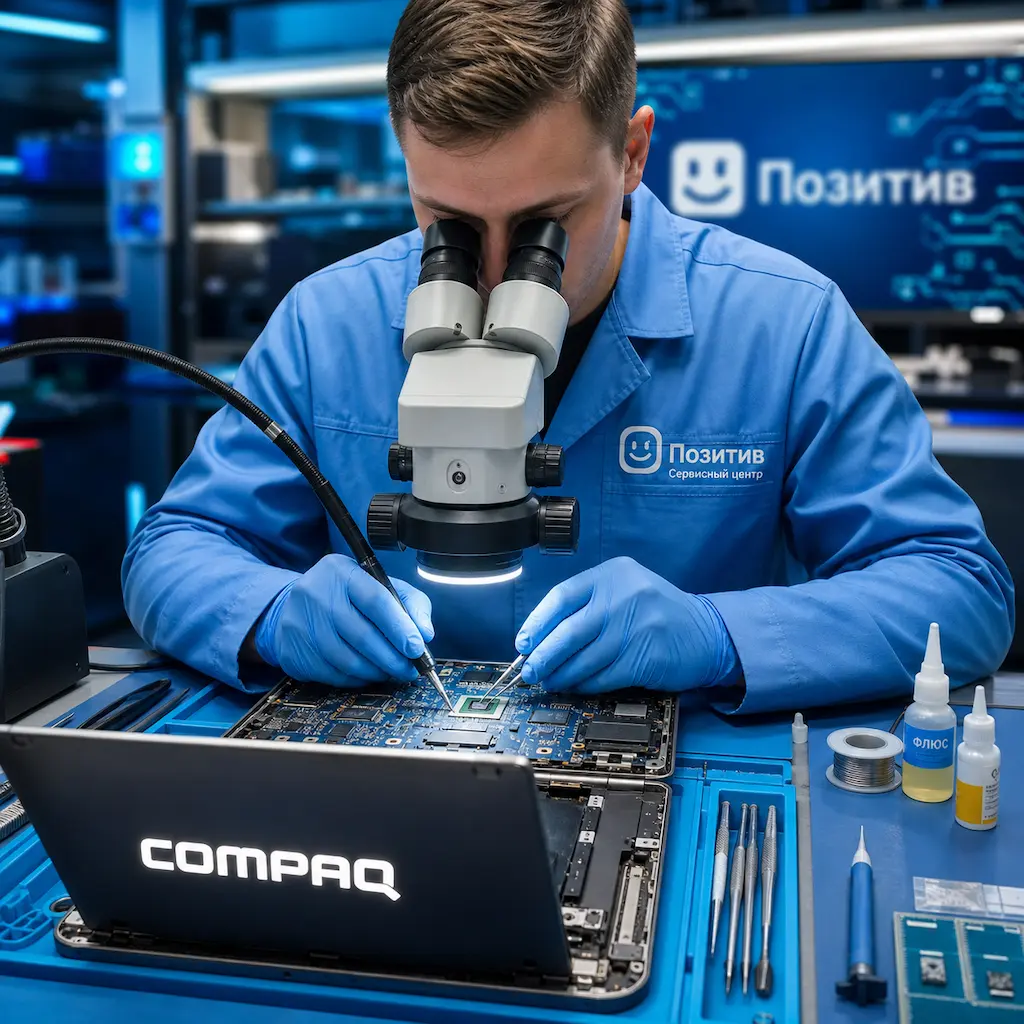Замена видеокарты ноутбука Compaq в Северодвинске