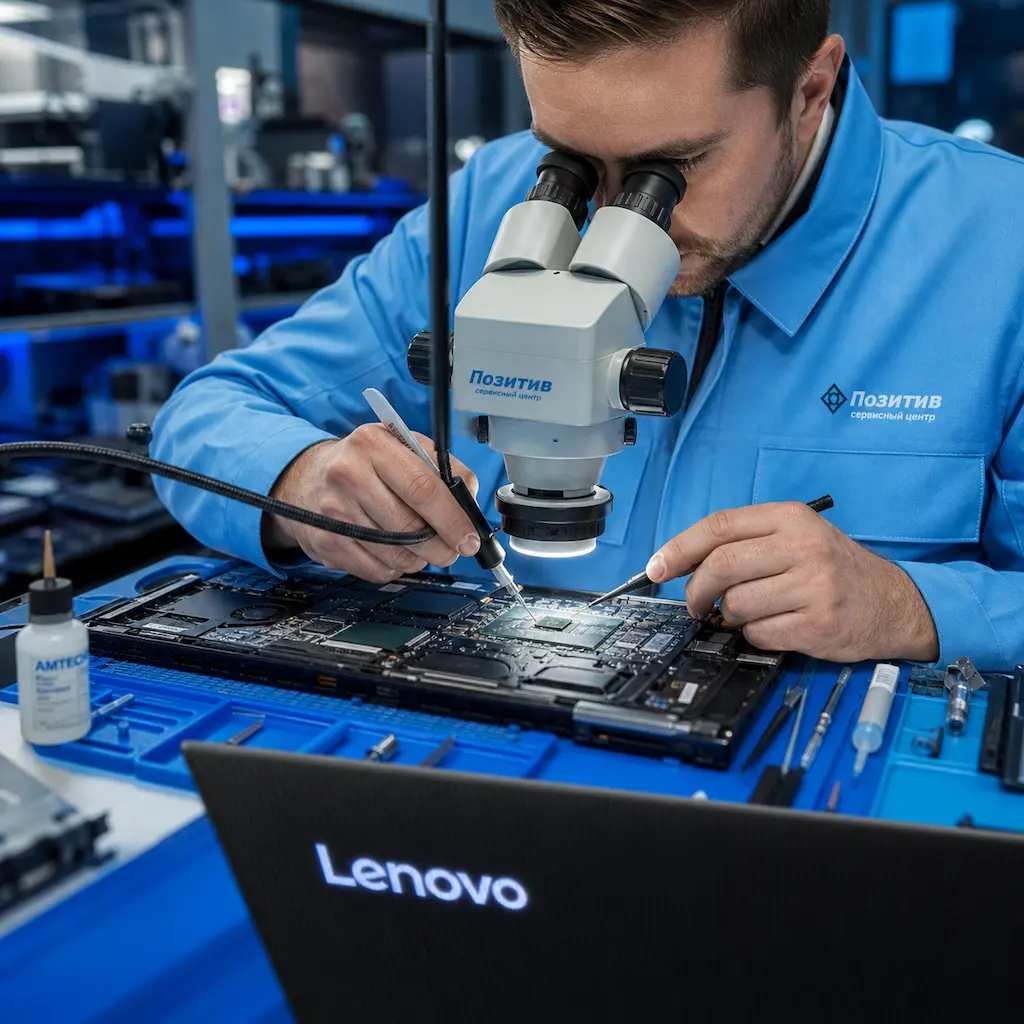 Замена видеокарты ноутбука Lenovo в Северодвинске