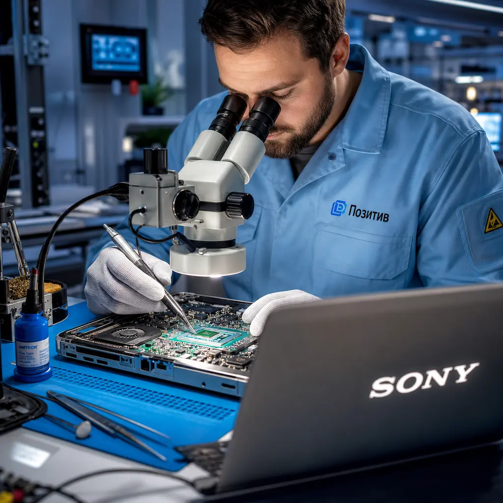 Замена видеокарты ноутбука Sony в Северодвинске