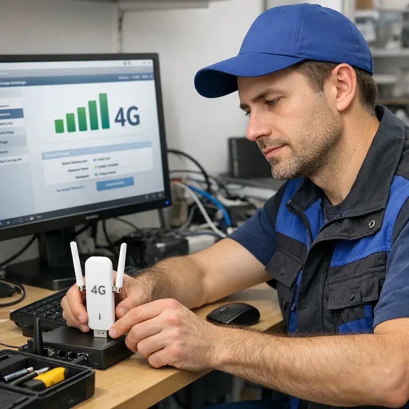 Настройка LTE модема в Северодвинске