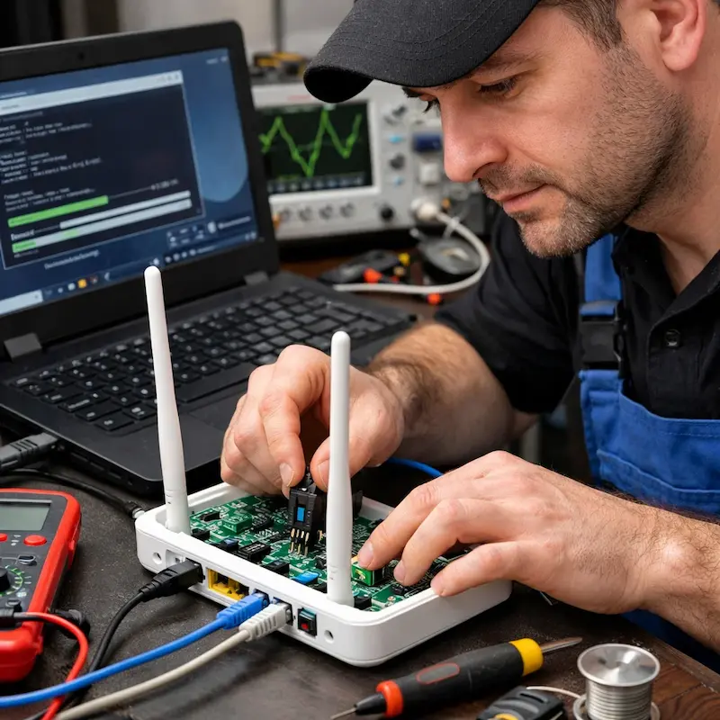 Перепрошивка WiFi роутера в Северодвинске