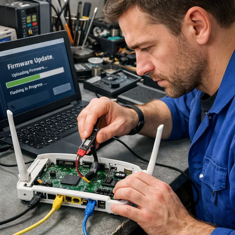 Обновление прошивки роутера в Северодвинске