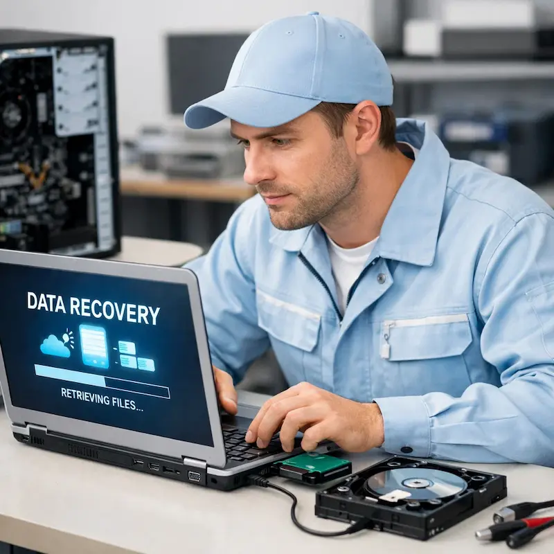 Восстановление данных и файлов в Северодвинске