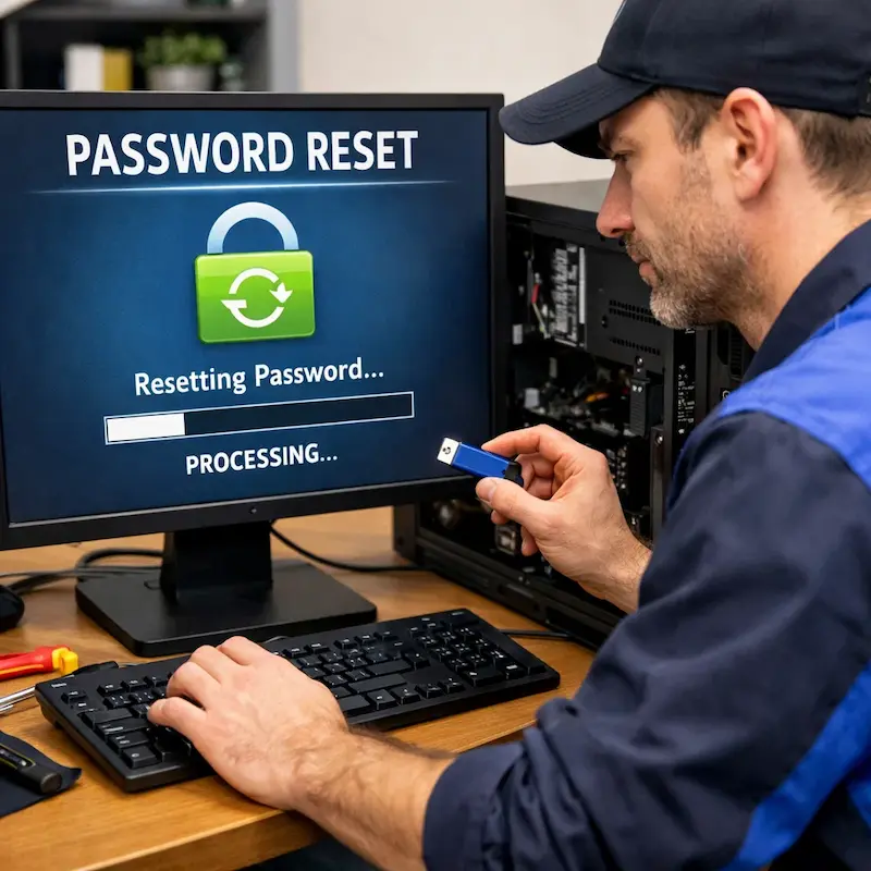 Удаление пароля на компьютере в Северодвинске