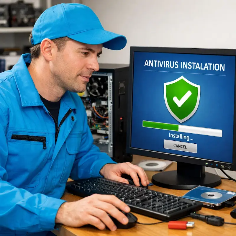 Установка антивируса на ноутбук в Северодвинске