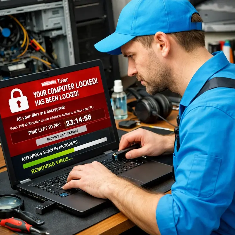 Удалить винлокер в Северодвинске